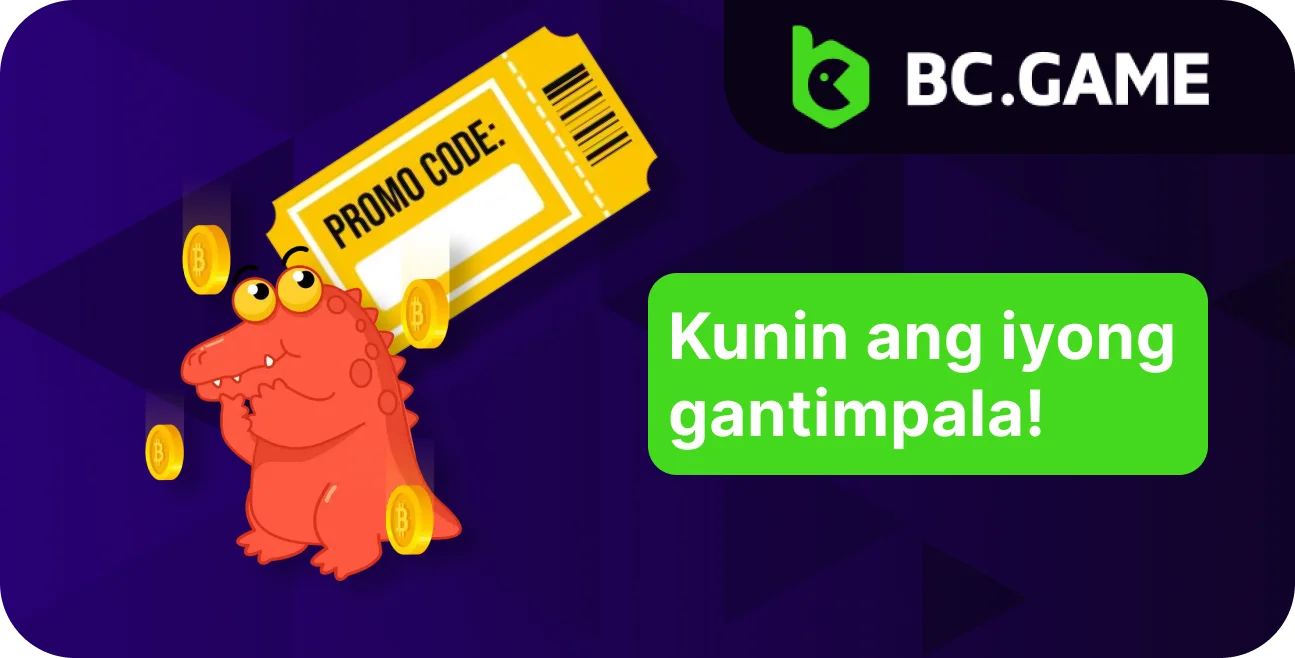 Galugarin ang BC.Game bonus code.