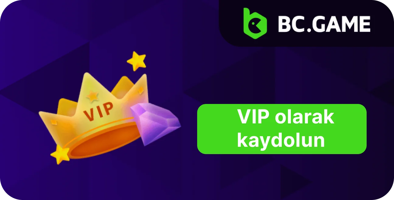 BC Game'de VIP olmayı öğrenin